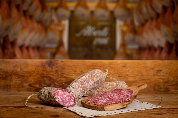 Salame 'Alberti' — Peso gr 500 - 600 - immagine